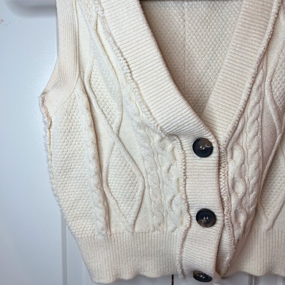 Free People Denson Cable Vest - Picture 7 of 11